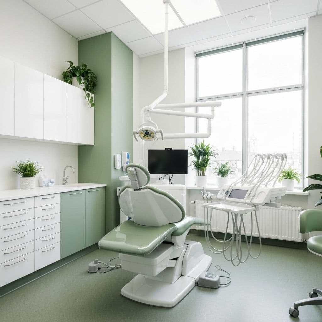 Modern dental treatment room